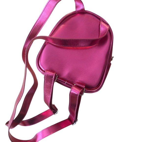 Pink bow mini backpack - Picture 3 of 3